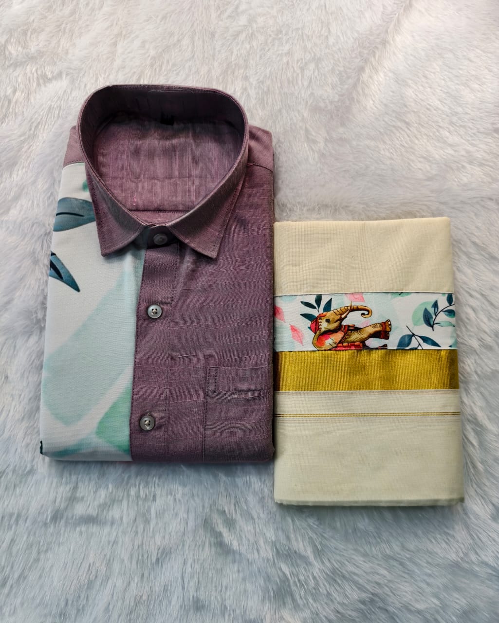 SD ONE SIDE - printed Pink shirt