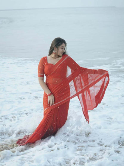 Sashi - Georgette saree